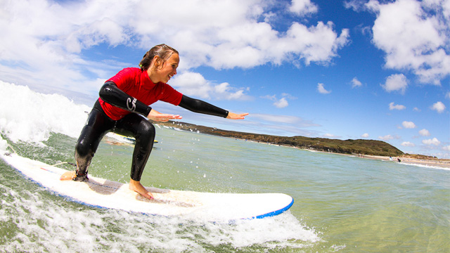 Surf Lessons in St Ives Bay, Cornwall