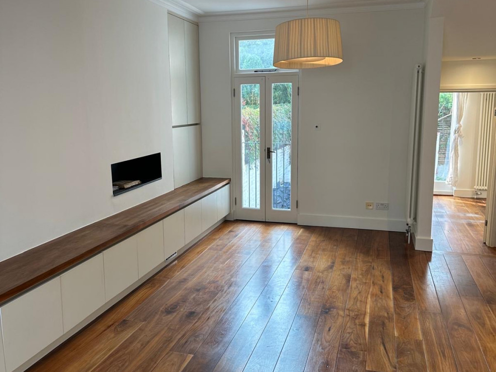 Before home staging image – empty living room room ready for transformation