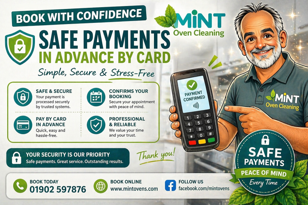 Why we take secure payments at the time of booking