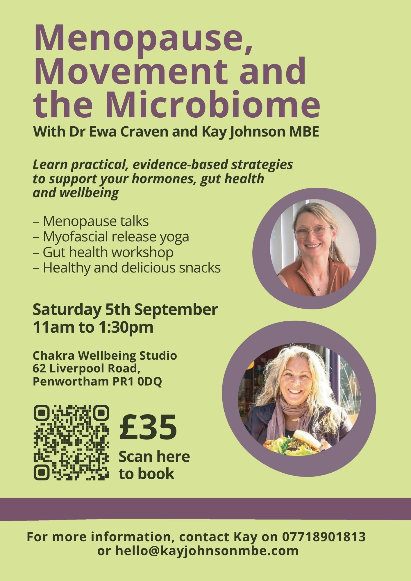 Menopause, Movement and the Microbiome