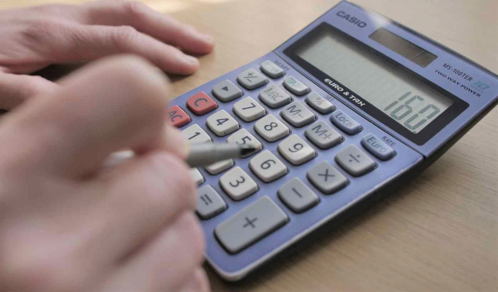 calculator3.jpg calculator on a desk