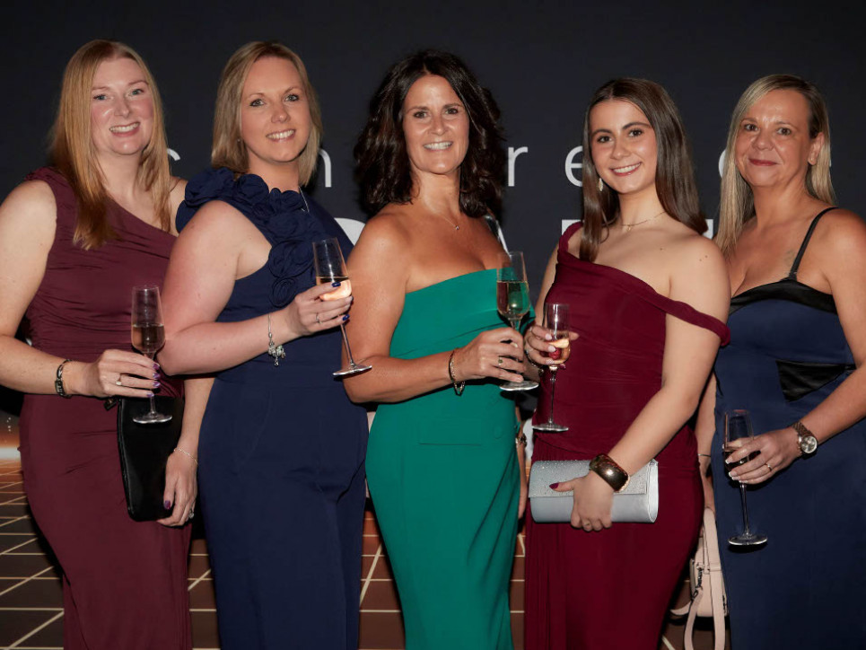 JRFS team picture at awards night