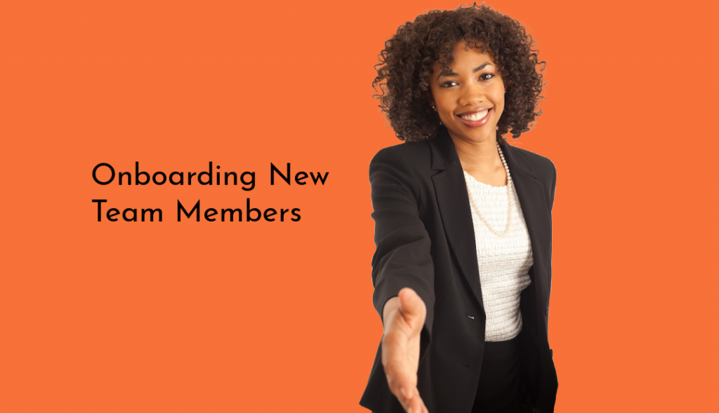 onboarding.png woman holding out hand to welcome