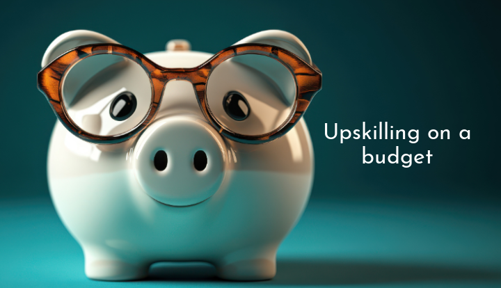 piggy bank wearing glasses