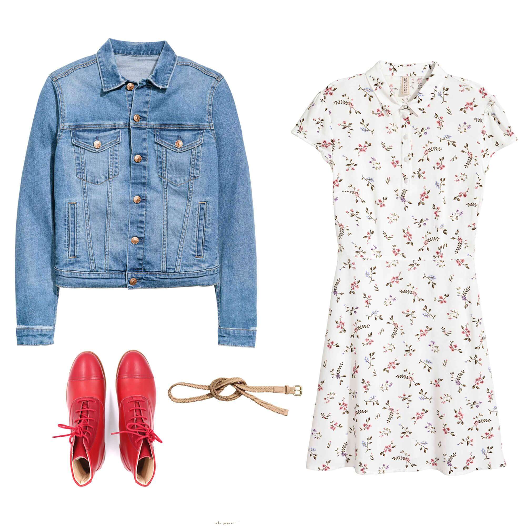 Look idea for Mama Rubie red leather boots Look idea for Mama Rubie red leather boots