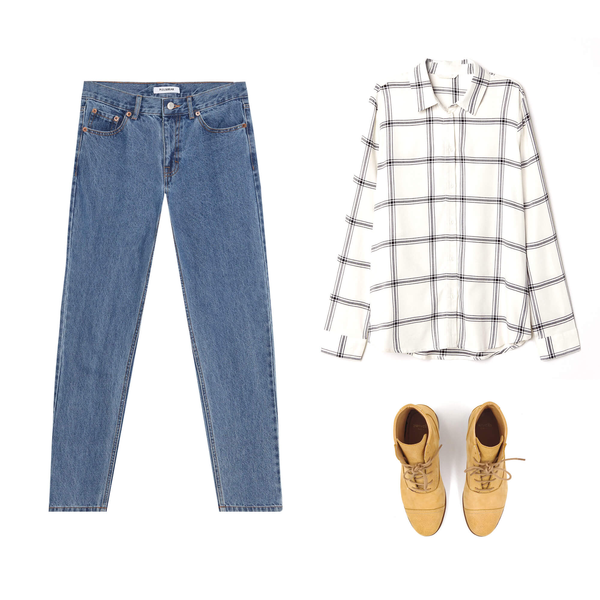 Look idea for yellow mustard nubuck boots Mama Sandy Look idea for yellow mustard nubuck boots Mama Sandy