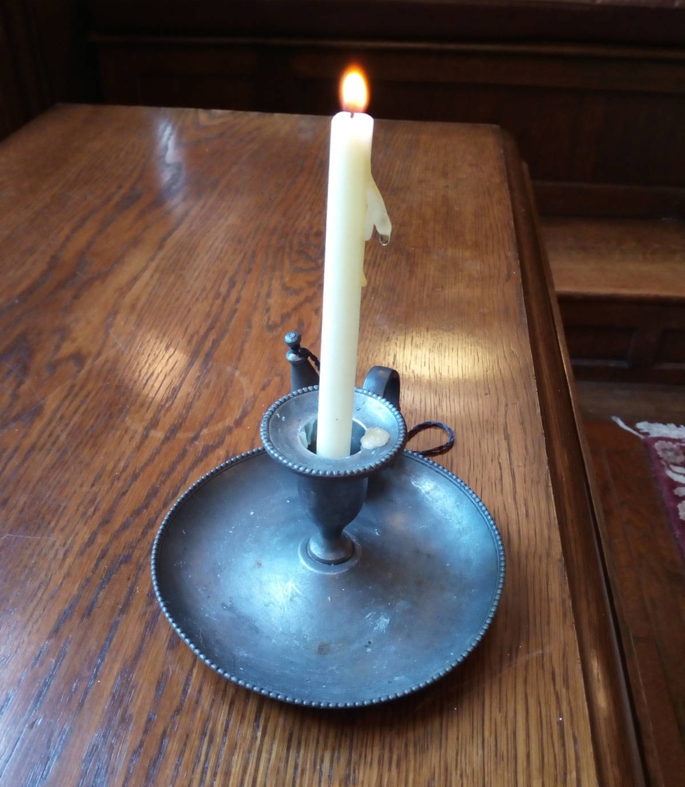 Street Lighting – A Tallow Candle