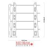Complex Red - 4 Storey Tower Set 3