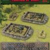 Flames of War: Log Emplacements Gun Pit Markers 1