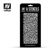 AV Vallejo Stencils - 1:32 Luftwaffe WWII Shingles Camo 1