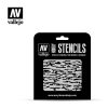 AV Vallejo Stencils - 1:32/35 Pixelated Modern Camo 1