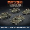 M36 and M10 Tank Destroyer Platoon (x4 plastic vehicles 1