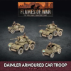 British Daimler Armoured Car Troop 1