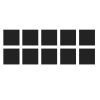 Self-Adhesive Magnetic Foil Stickers For Magnetizing Square 30Mmx30Mm Bases With Hollow Bottoms (10) 2