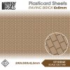 Plasticard - Paving Brick 6x8mm 1