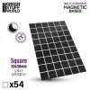 Square Magnetic Sheet SELF-ADHESIVE - 30x30mm 1