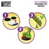 Square Magnetic Sheet SELF-ADHESIVE - 30x30mm 3