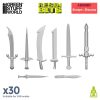 3D printed set - Swords & Daggers 1