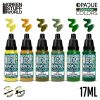 Opaque Paint Set - Green Colours 2