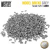 Miniature Bricks - Grey x200 1:24 1