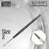 Kolinsky Silver Series Brush (S)-2 1
