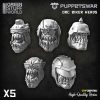 PuppetsWar - Ork Biker Helmets 1