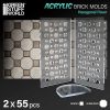Acrylic molds - Octagon Paving Brick 1