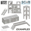 Sci-Fi Silicone Mould 2