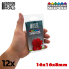 Meeples 16x16x8mm - Red 2