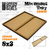MDF Movement Trays 20mm 8x3 2
