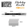 Profesional Metal HOBBY KNIFE with spare blades 2