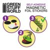 Rectangular Magnetic Sheet SELF-ADHESIVE - 100x50mm 2