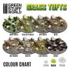 Grass TUFTS - 6mm self-adhesive - BURNT 2