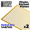Photo-etched Plates - Barbed Wire 2
