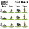 Static Grass Flock 6 mm - Dark Green - 180 ml 2