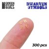 Etched Brass Dwarven Runes and Symbols 3