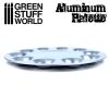 Round Aluminium Mixing Palette 10 Wells 3