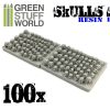 100x Resin Skulls 2