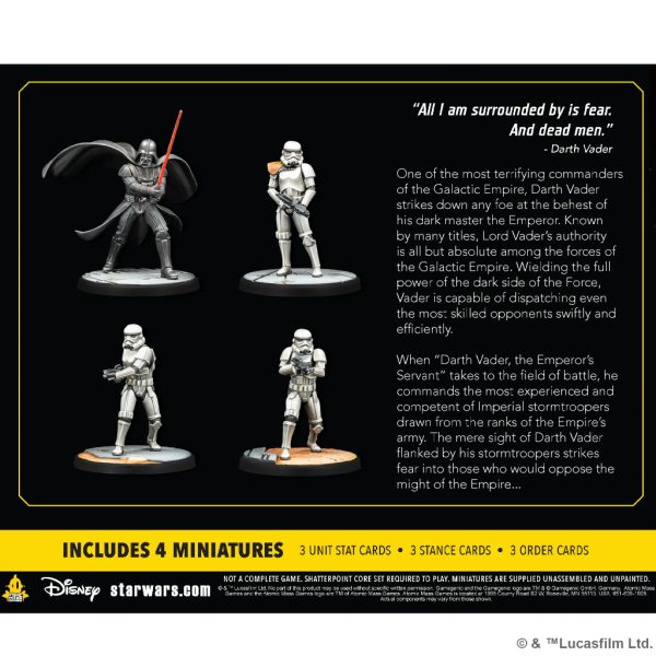 Star Wars: Shatterpoint - Fear and Dead Men (Darth Vader) Squad Pack 2