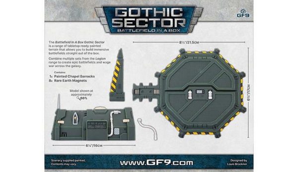 Gothic Sector: Legion Chapel Barracks 3