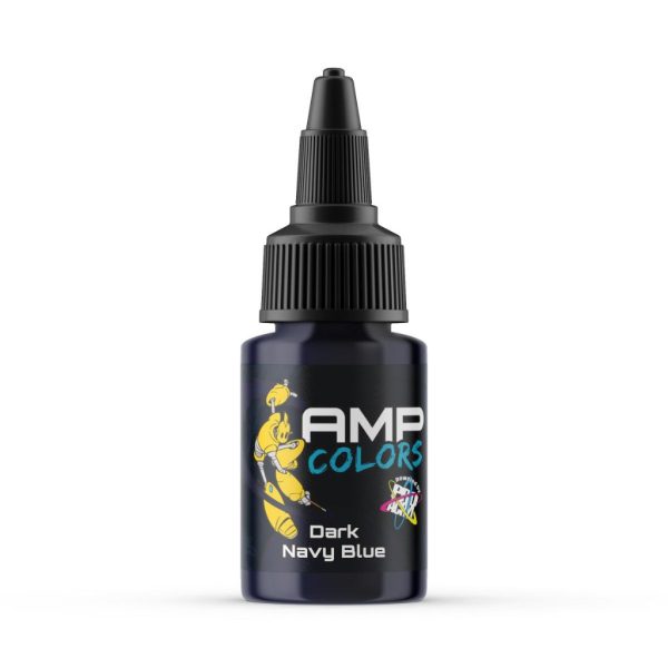 Pro Acryl AMP Colors: Dark Navy Blue - 22ml 1
