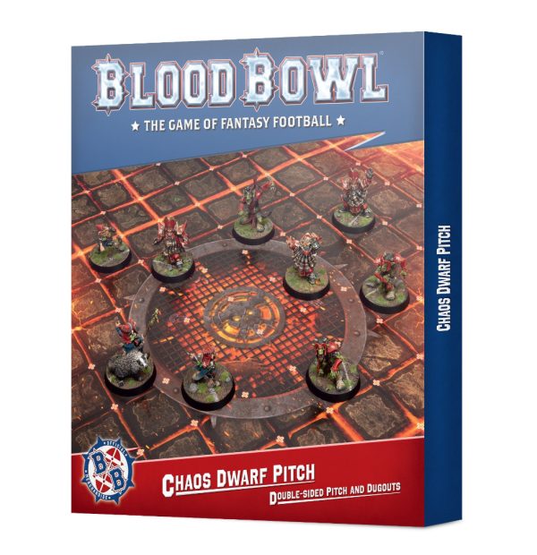 Blood Bowl: Chaos Dwarf Team Pitch and Dugouts 1