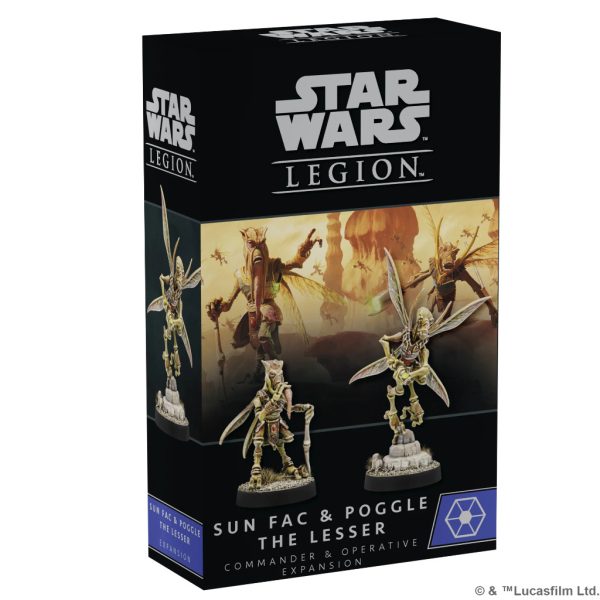 Star Wars Legion: Sun Fac & Poggle the Lesser Commander Expansion 1