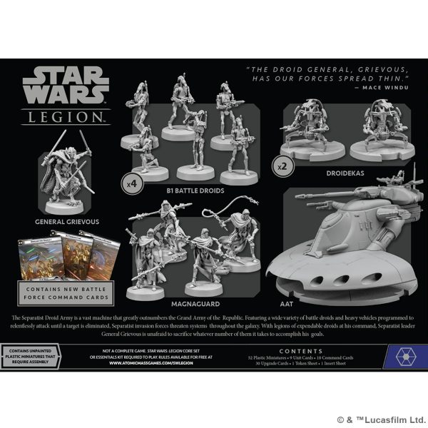 Star Wars Legion: Separatist Invasion Force 2