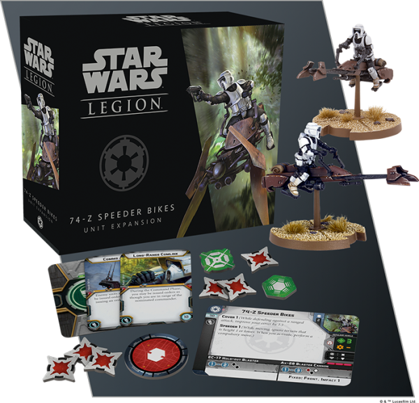 Star Wars Legion: 74-Z Speeder Bikes 4