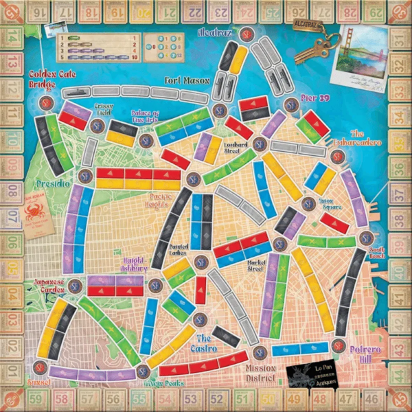 Ticket to Ride: San Francisco 3