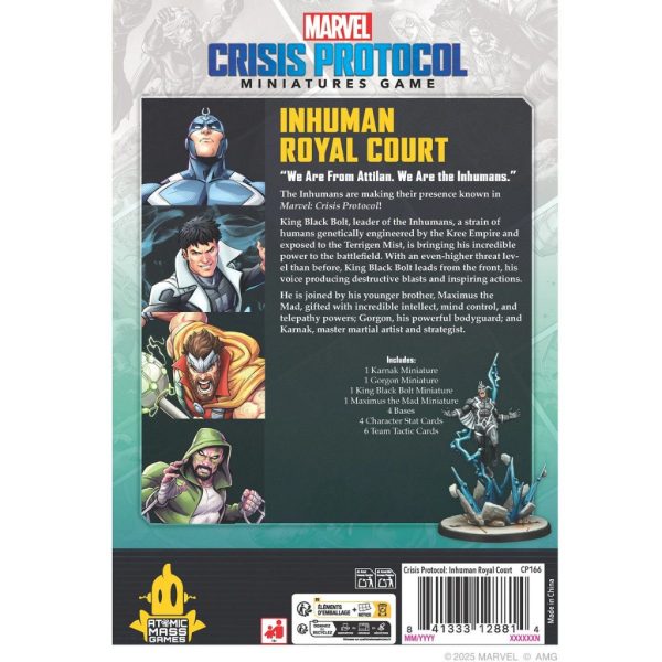 Marvel Crisis Protocol: Inhuman Royal Court 2