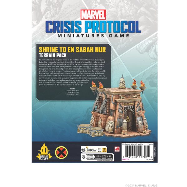 Marvel: Crisis Protocol – Shrine to En Sabah Nur Terrain Pack 2