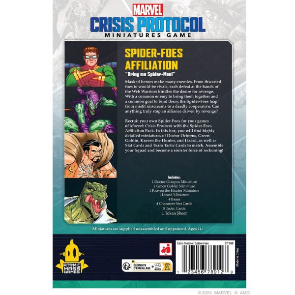 Marvel Crisis Protocol: Spider Foes Affiliation Pack 2