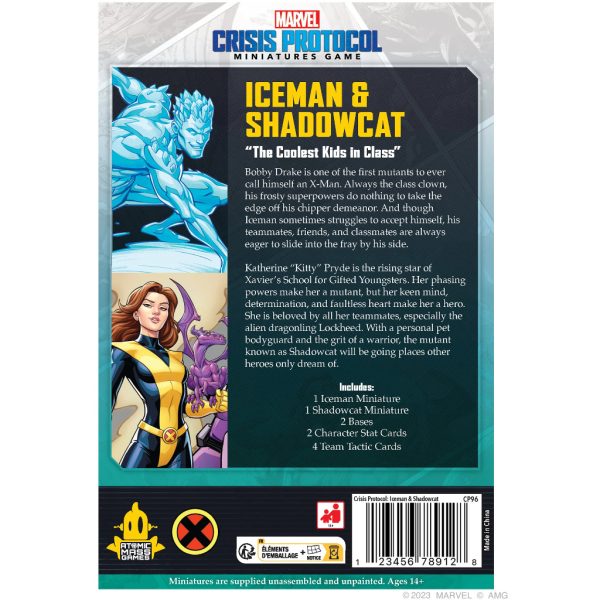 Marvel Crisis Protocol: Iceman & Shadowcat 2